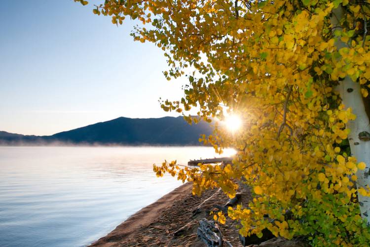 Lake Tahoe in the Fall