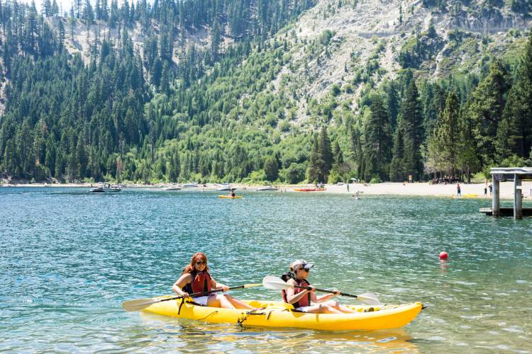 North Lake Tahoe Kayak Ride