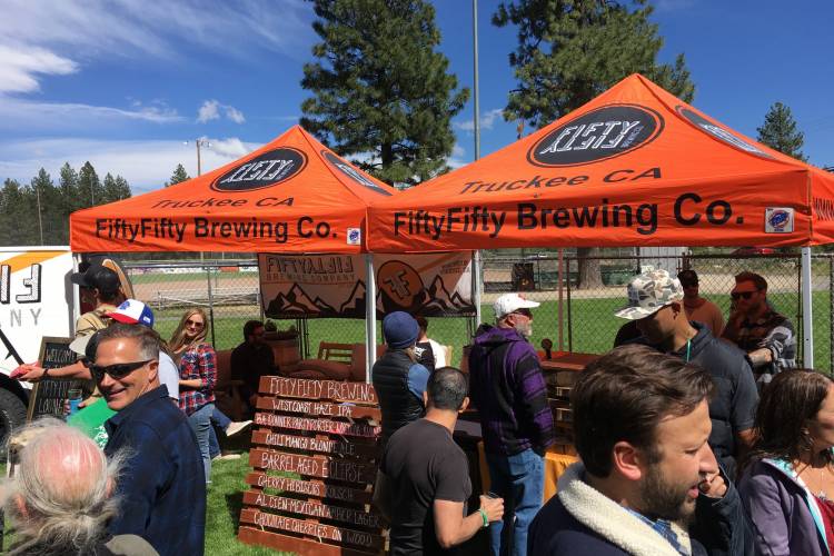 Brewing Company Tent at a local festival