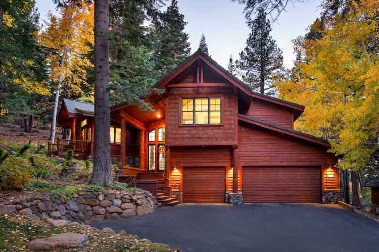 Exterior of Tahoe Exclusive vacation home