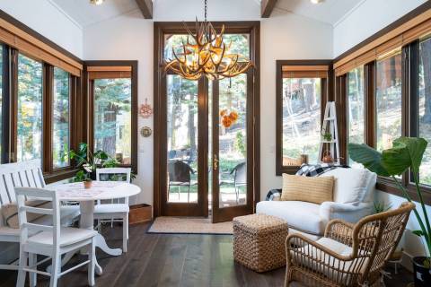 Entry way of a Lake Tahoe rental property