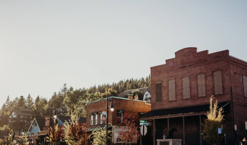 downtown historic truckee california 